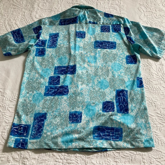 Vintage 60s Mcinerny Hawaiian Men’s shirt short sleeve made in Hawaii - Picture 8 of 10